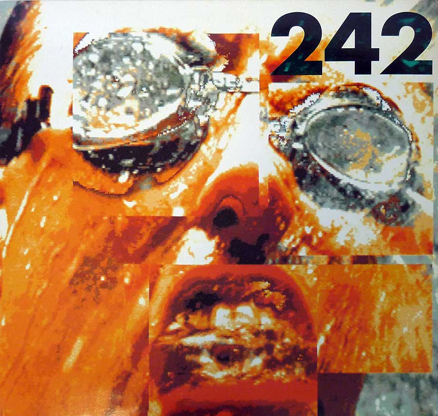 FRONT 242-  Tyranny For You 12" LP VINYL Album front cover https://vinyl-records.nl