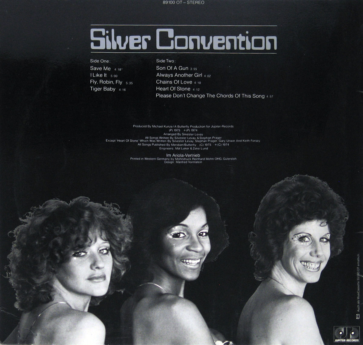 High Resolution Photo #3 Silver Convention Self-Titled 
