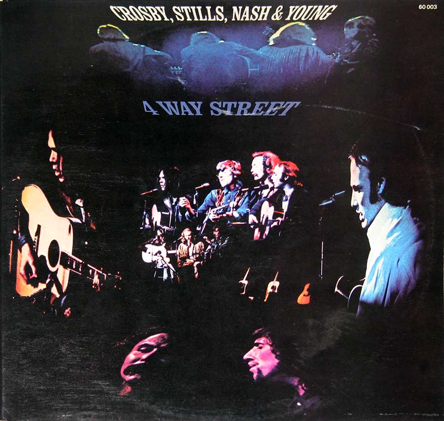 CROSBY STILLS NASH AND YOUNG - 4 Way Street 12" Vinyl LP Album album front cover