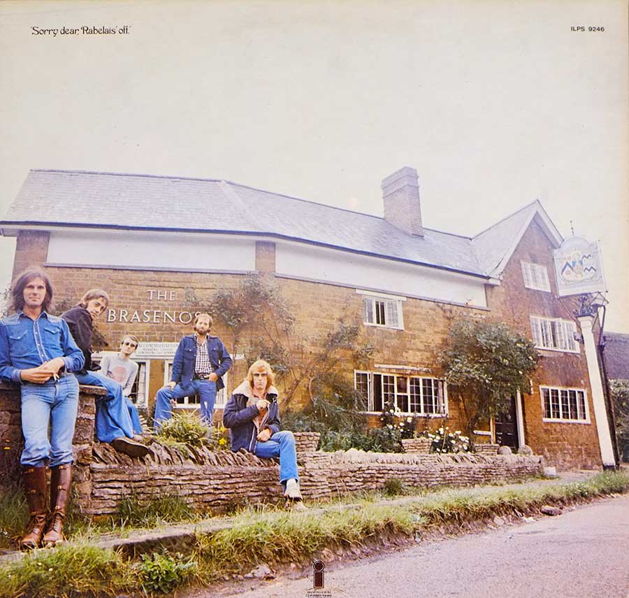 Photo of album back cover FAIRPORT CONVENTION - Nine ( Gatefold Cover ) 