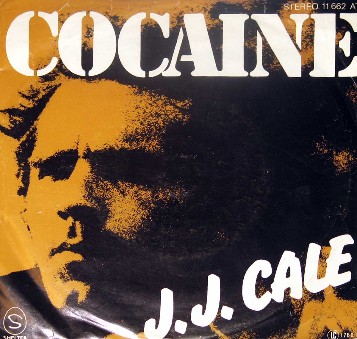 large album front cover photo of: J.J. Cale Cocaine / Hey Baby 7" picture sleeve Vinyl Single  