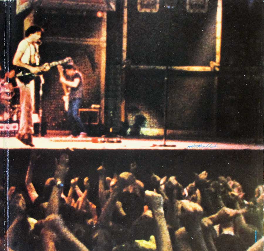 Photo of the right page inside cover NEIL YOUNG & CRAZY HORSE - Live Rust 2LP Gatefold 