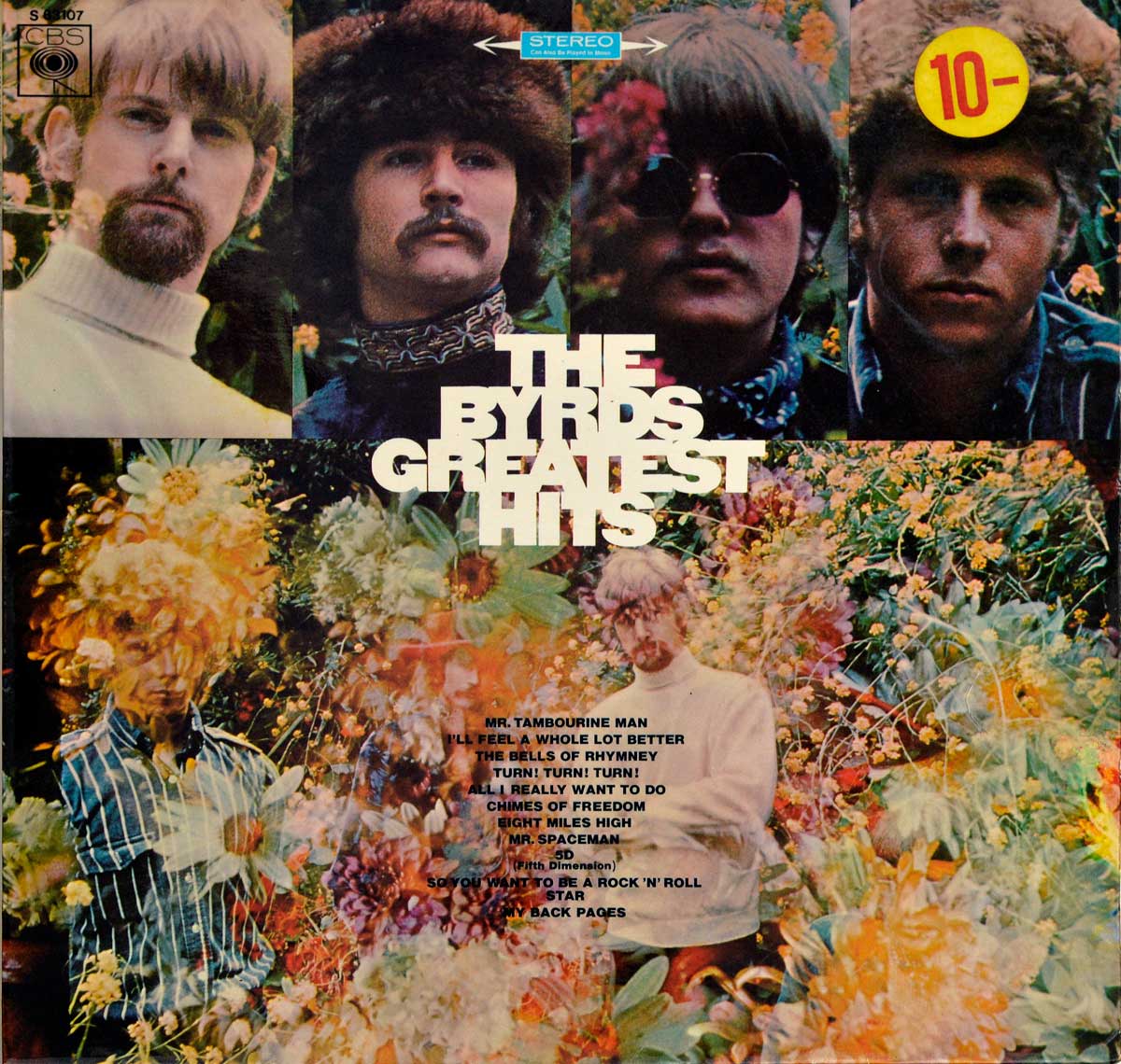 Album Front Cover Photo of THE BYRDS - Greatest Hits ( Netherlands ) 