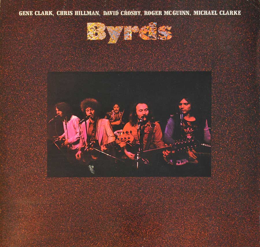 BYRDS - Self-Titled Gene Clark, Chris Hillman, David Crosby, Roger Mcguinn, Michael Clarke 12" Vinyl LP Album front cover https://vinyl-records.nl