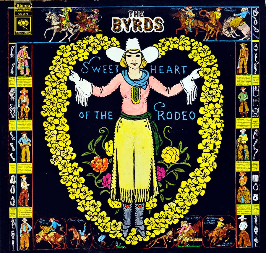 Front Cover Photo Of BYRDS - Sweetheart of the Rodeo 12" Vinyl LP Album