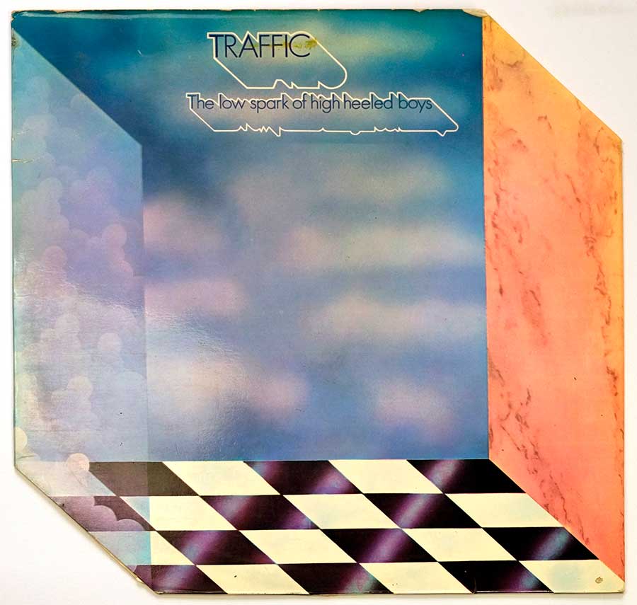 TRAFFIC - Low Spark Of High Heeled Boys Die-Cut Cover 12" LP ALBUM VINYL front cover https://vinyl-records.nl