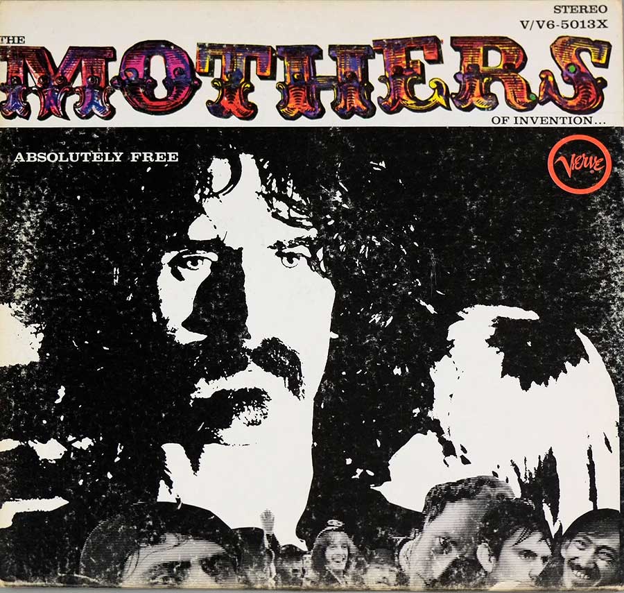 Front Cover Photo Of MOTHERS OF INVENTION - Absolutely Free
