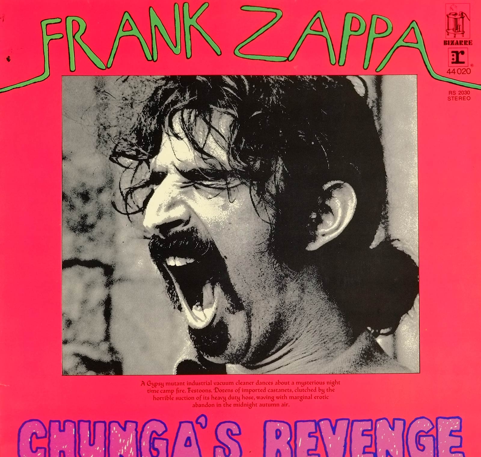 large photo of chunga's revenge front cover