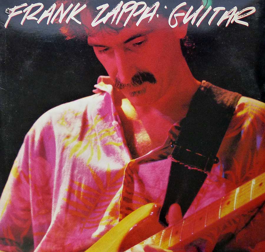 FRANK ZAPPA - Guitar 12" 2LP VINYL ALBUM album front cover