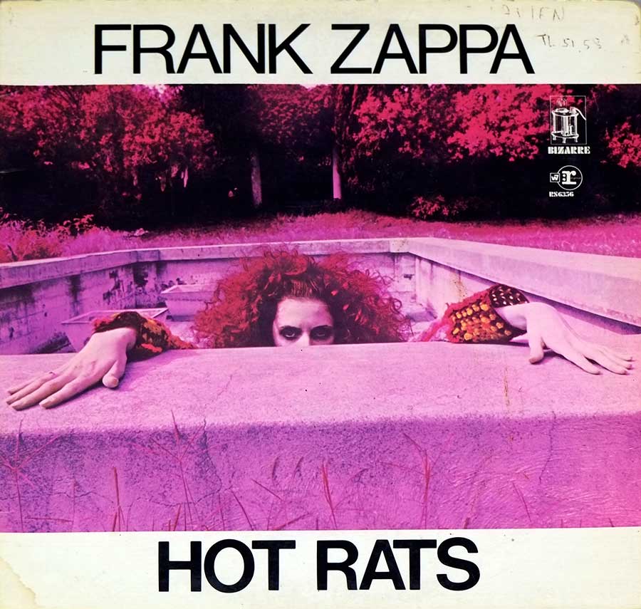 FRANK ZAPPA - Hot Rats Reprise TELDEC Gatefold 12" LP VINYL ALbum 
 front cover https://vinyl-records.nl