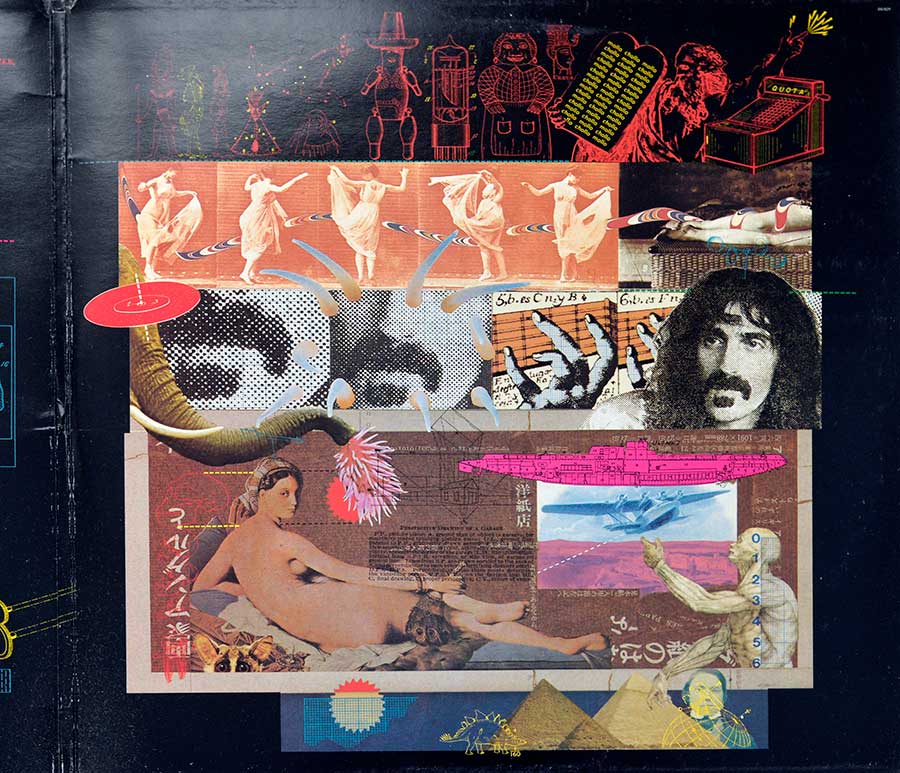 FRANK ZAPPA - Joe's Garage Act I Gatefold 12" Vinyl LP Album 
 inner gatefold cover