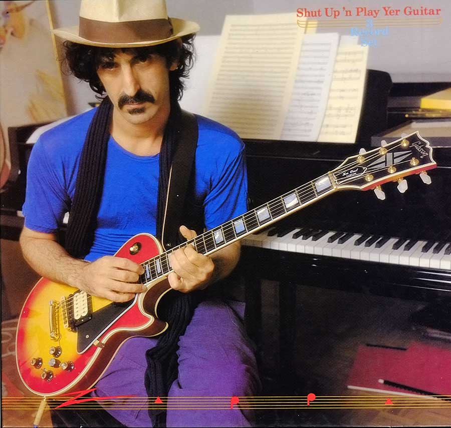 FRANK ZAPPA - Shut Up 'N Play Yer Guitar 3LP BOX-SET 12" VINYL  album front cover