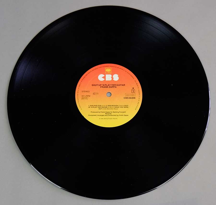 FRANK ZAPPA - Shut Up 'N Play Yer Guitar 3LP BOX-SET 12" VINYL  vinyl lp record 
