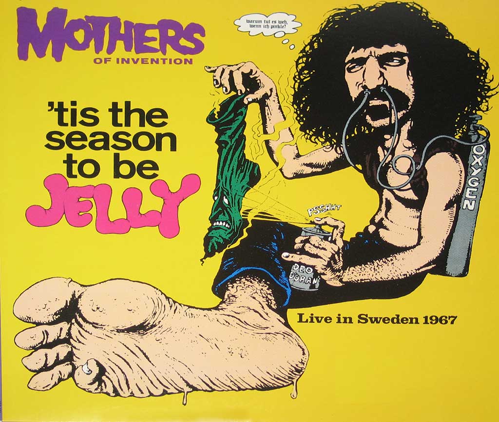 large album front cover photo of: frank zappa tis the season to be jelly 