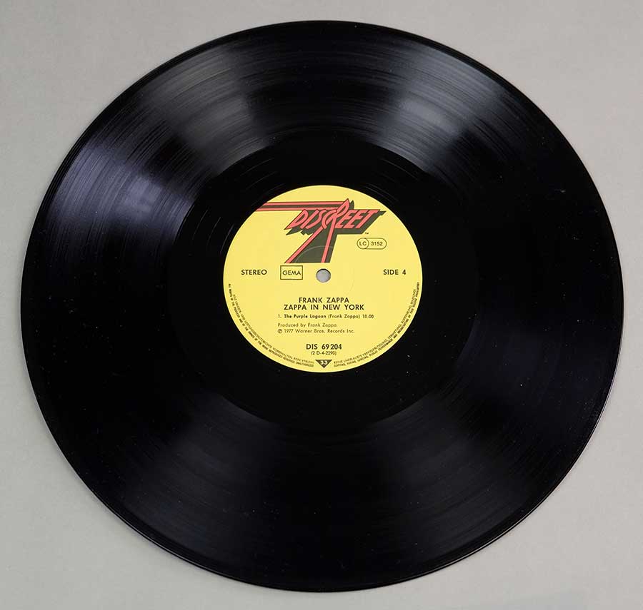 FRANK ZAPPA - Zappa In New York Discreet Records 12" LP VINYL  vinyl lp record 
