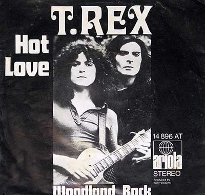 Thumbnail of T. REX - Hot Love / Woodland Rock  album front cover