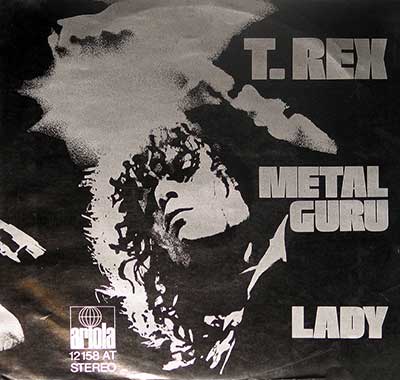 Thumbnail of T. REX - Metal Guru / Lady  album front cover