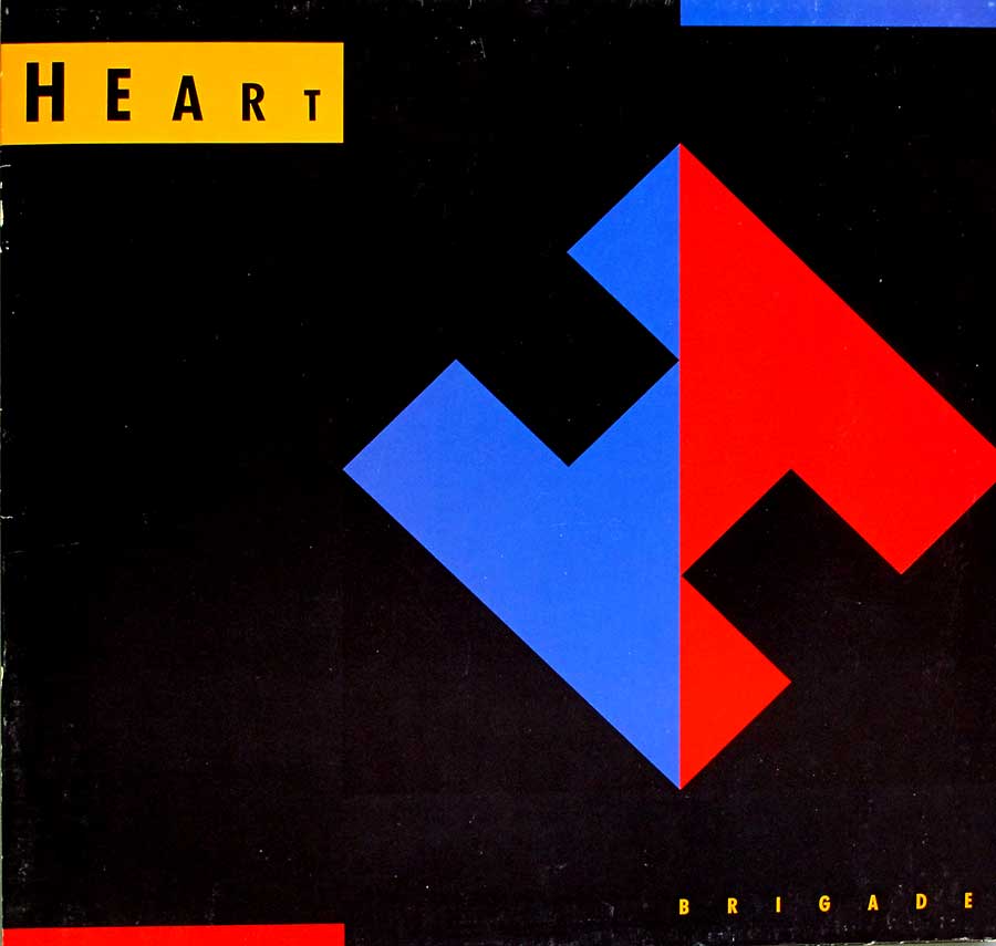 HEART - Brigade with Ann & Nancy Wilson 12" VINYL LP ALBUM front cover https://vinyl-records.nl
