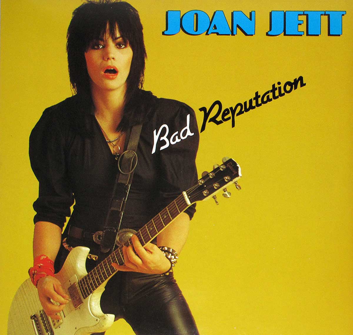 large album front cover photo of: JOAN JETT - BAD REPUTATION 