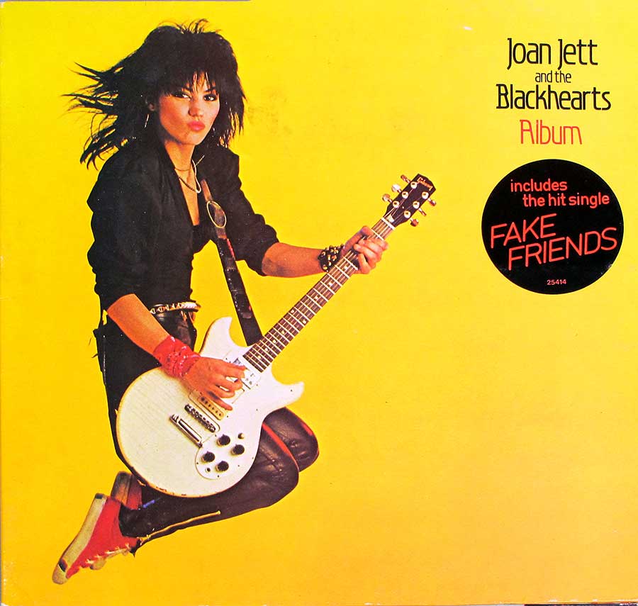 Front Cover Photo Of JOAN JETT & THE BLACKHEARTS - Album Gatefold 12" LP Vinyl Album