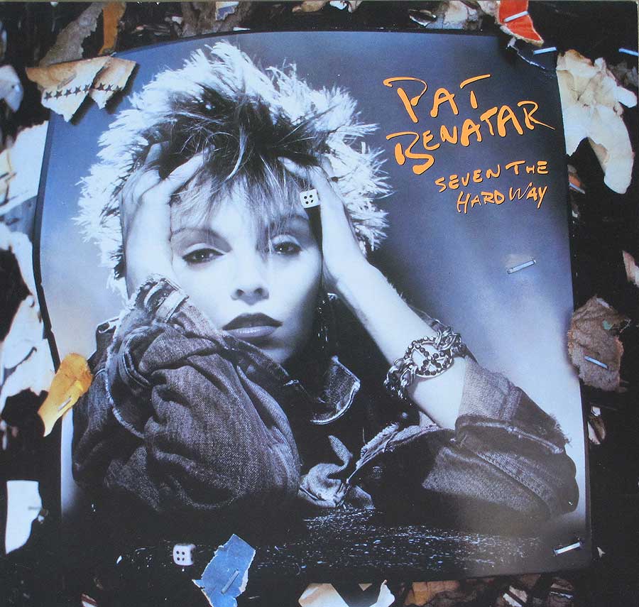 High Quality Photo of Album Front Cover  "PAT BENATAR - Seven the Hard Way"