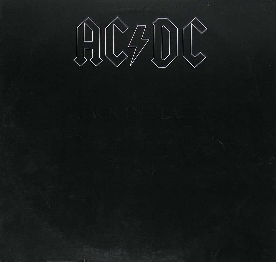 Album Front Cover Photo of AC/DC - Back In Black 