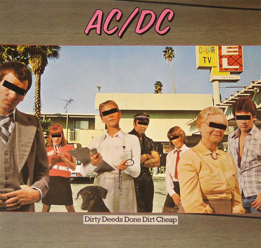 Album Front Cover Photo of AC/DC - Dirty Deeds Done Dirt Cheap (Germany) 