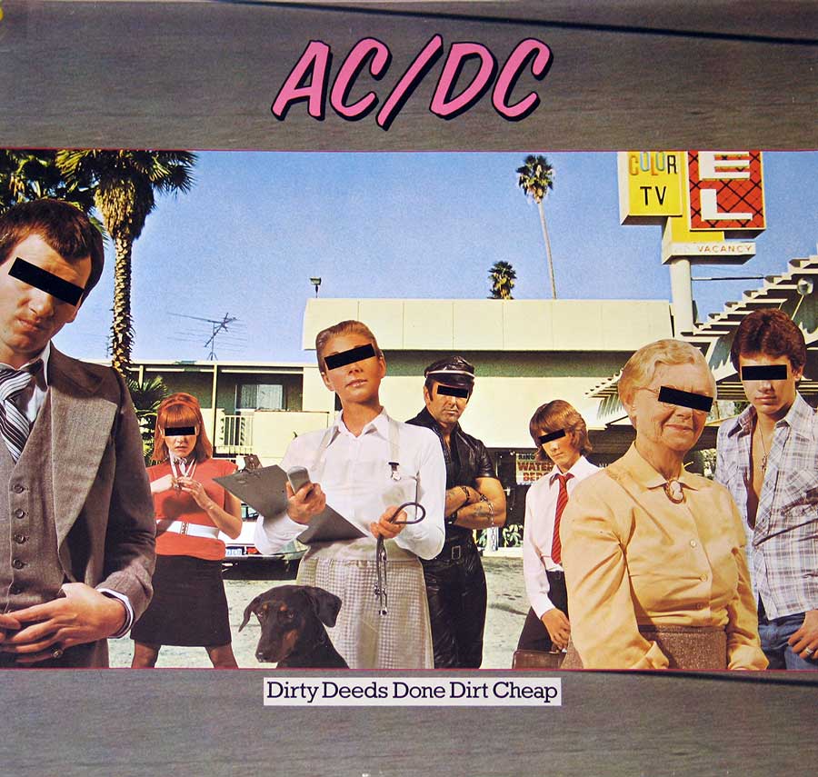 Album Front Cover Photo of AC/DC - Dirty Deeds Done Dirt Cheap ( Holland Release ) 