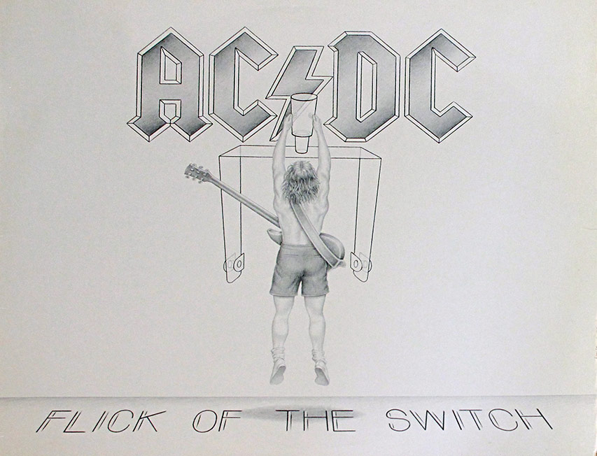 Album Front Cover Photo of AC/DC - Flick of the Switch 