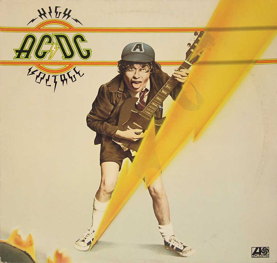 Album Front Cover Photo of AC/DC - High Voltage ( Belgium Import ) 