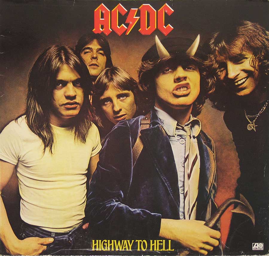 Album Front Cover Photo of AC/DC - Highway To Hell ( Atlantic Records ) 