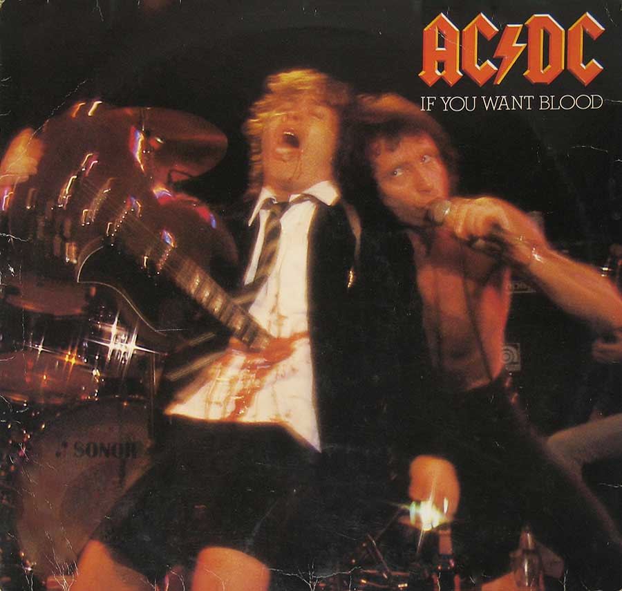 Album Front Cover Photo of AC/DC - If You Want Blood You Got It ( German Release ) 