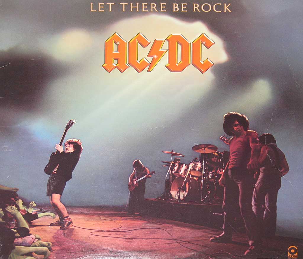 Album Front Cover Photo of AC/DC - Let There Be Rock ATCO Canada 