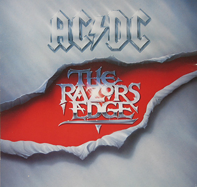 AC/DC The Razors Edge ATCO Records Album Cover Gallery & 12