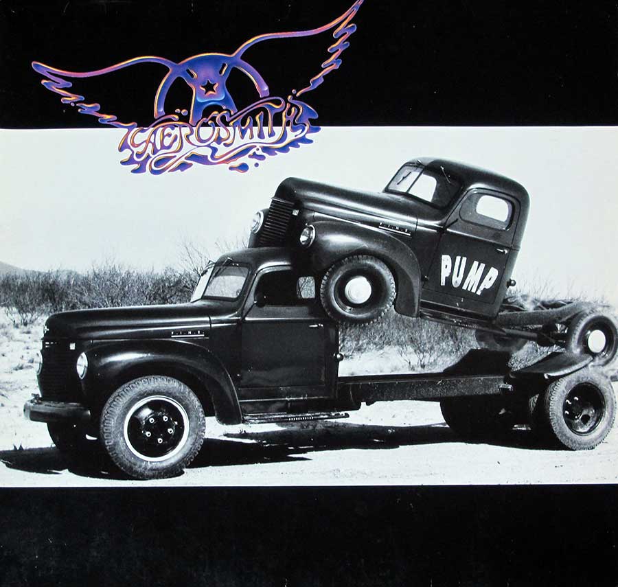 large album front cover photo of: AEROSMITH  - PUMP - hard rock 