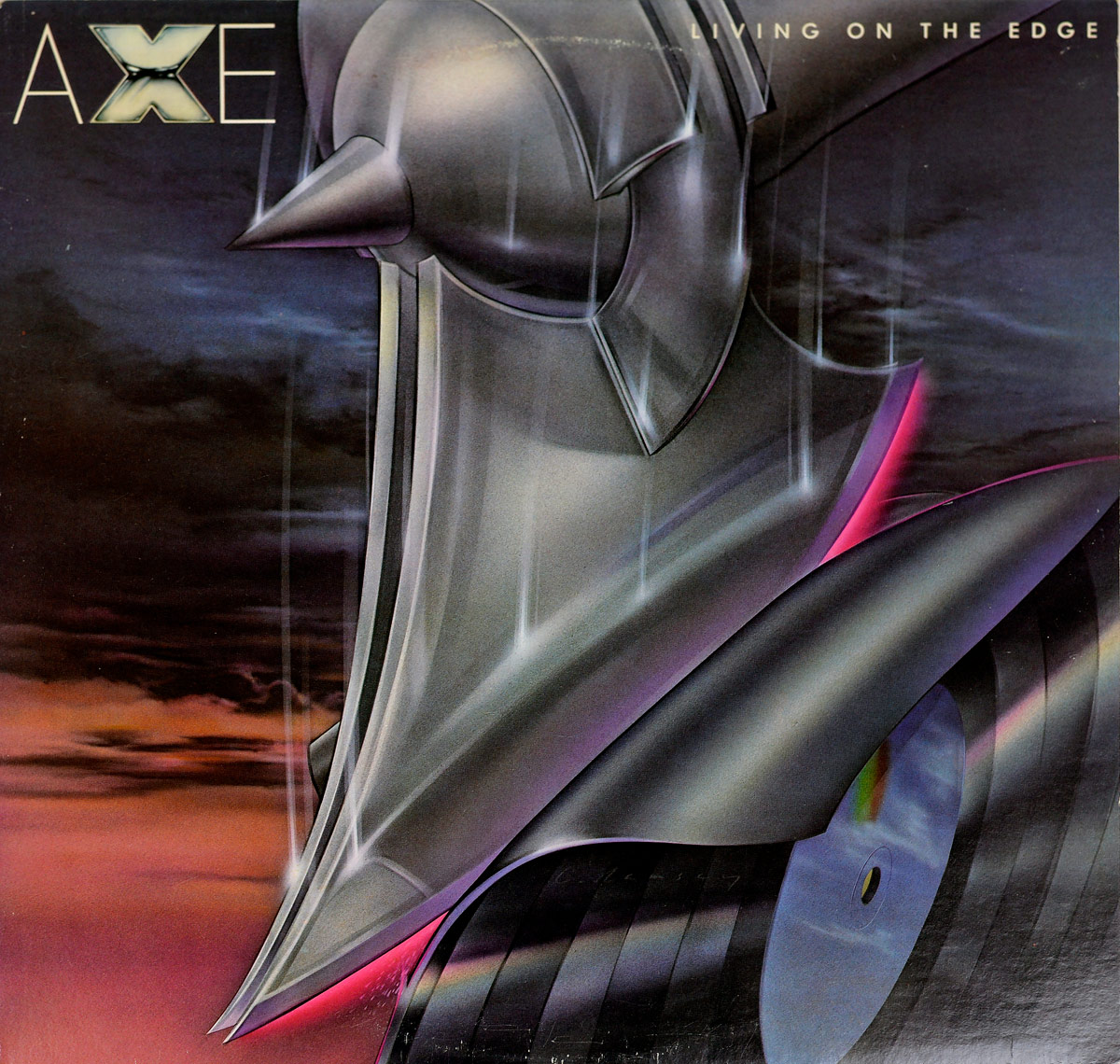 large album front cover photo of: Living on the Edge