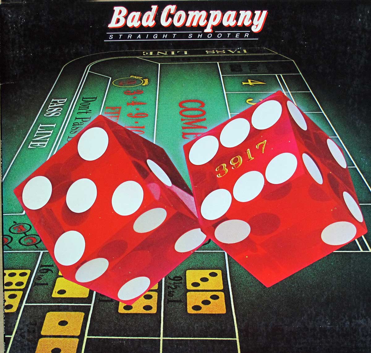 large hires photo of Album Front Cover  "BAD COMPANY - Straight Shooter (USA)"