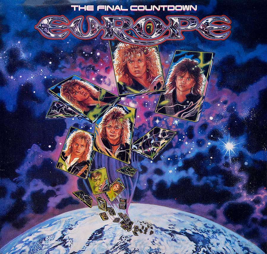 Front Cover Photo Of Europe - Final Countdown 