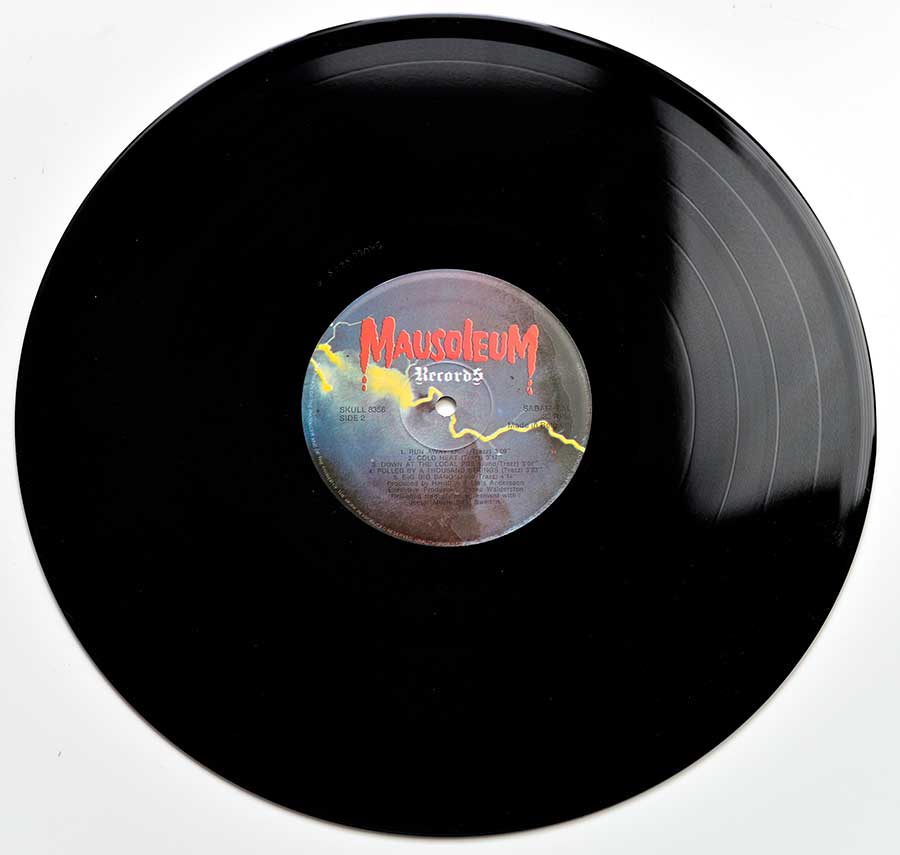 Photo of Side Two of HARDLINE - S/T Self-Titled ( Mausoleum Records ) 