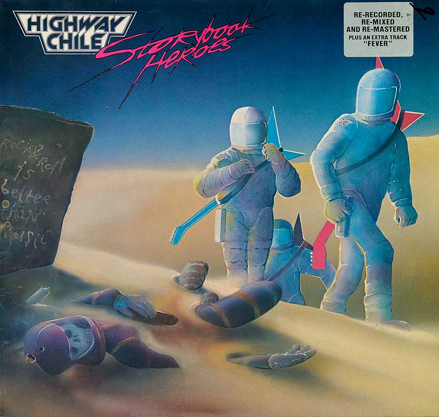 Front Cover Photo Of HIGHWAY CHILE - Storybook Heroes 12" Vinyl LP Album