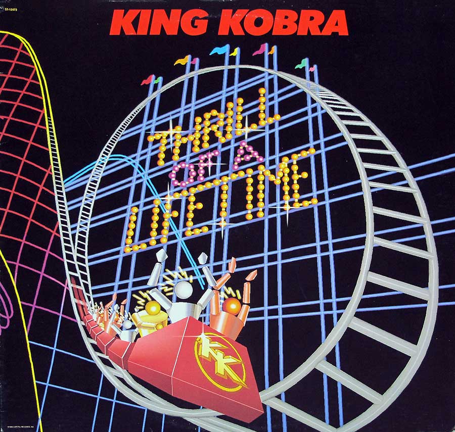 Front Cover Photo Of KING KOBRA - Thrill Of A Lifetime ( Canada Release )