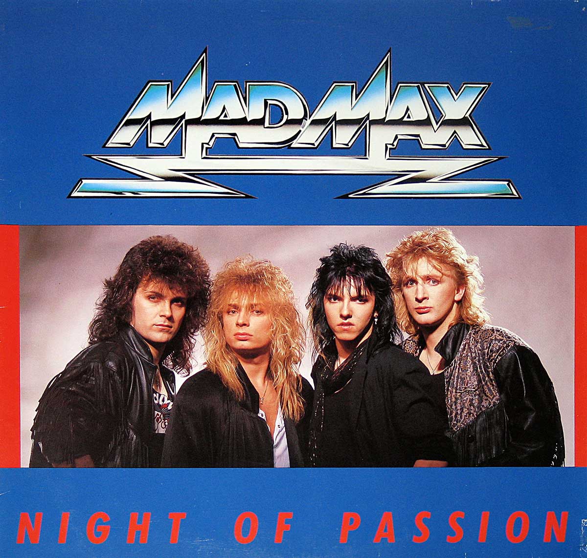 large album front cover photo of: Mad Max Night of Passion 