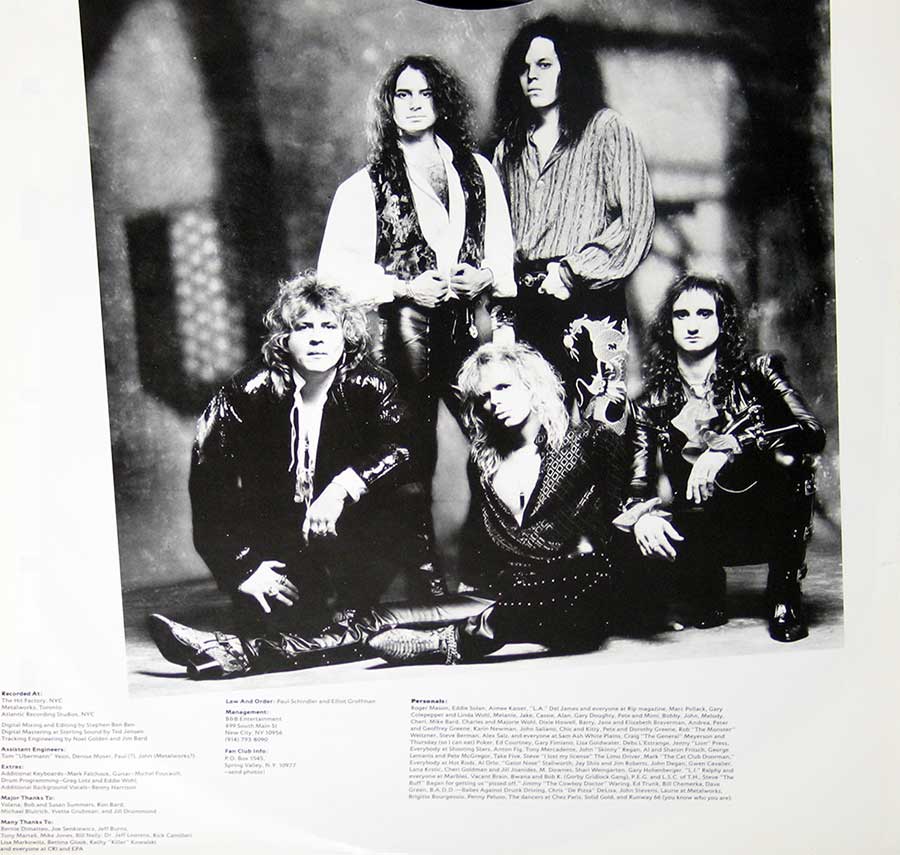 Photo One Of The Original Custom Inner Sleeve MELIDIAN - Lost in the Wild 