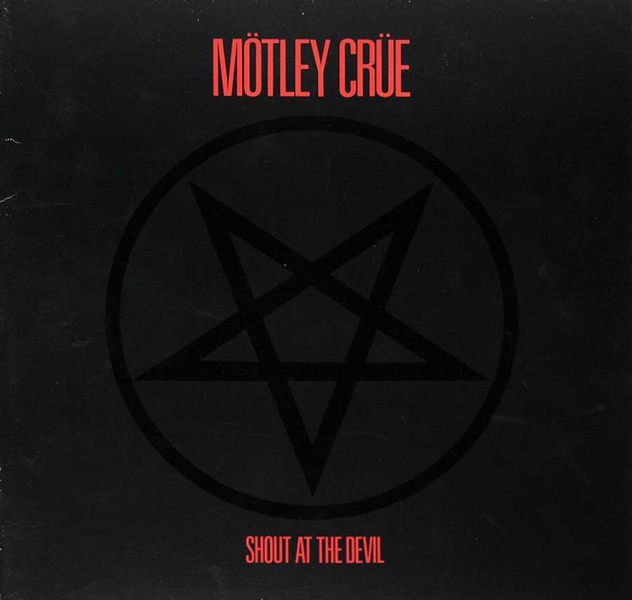 Front Cover Photo Of MÖTLEY CRÜE - Shout At The Devil Gatefold Cover 12" Vinyl LP Album