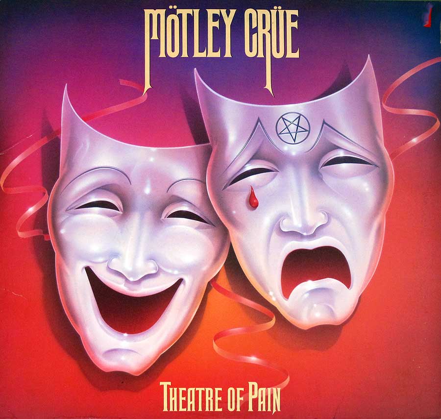Front Cover Photo Of MÖTLEY CRÜE - Theatre of Pain ( USA ) 12" Vinyl LP Album