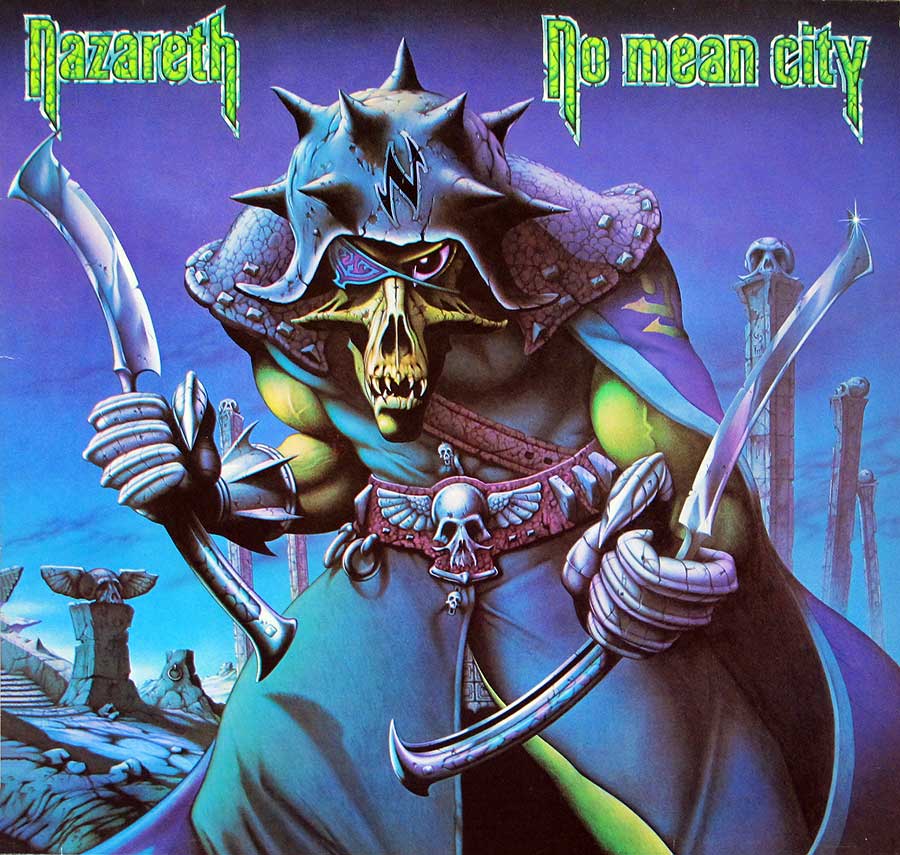 Front Cover Photo Of NAZARETH - No Mean City