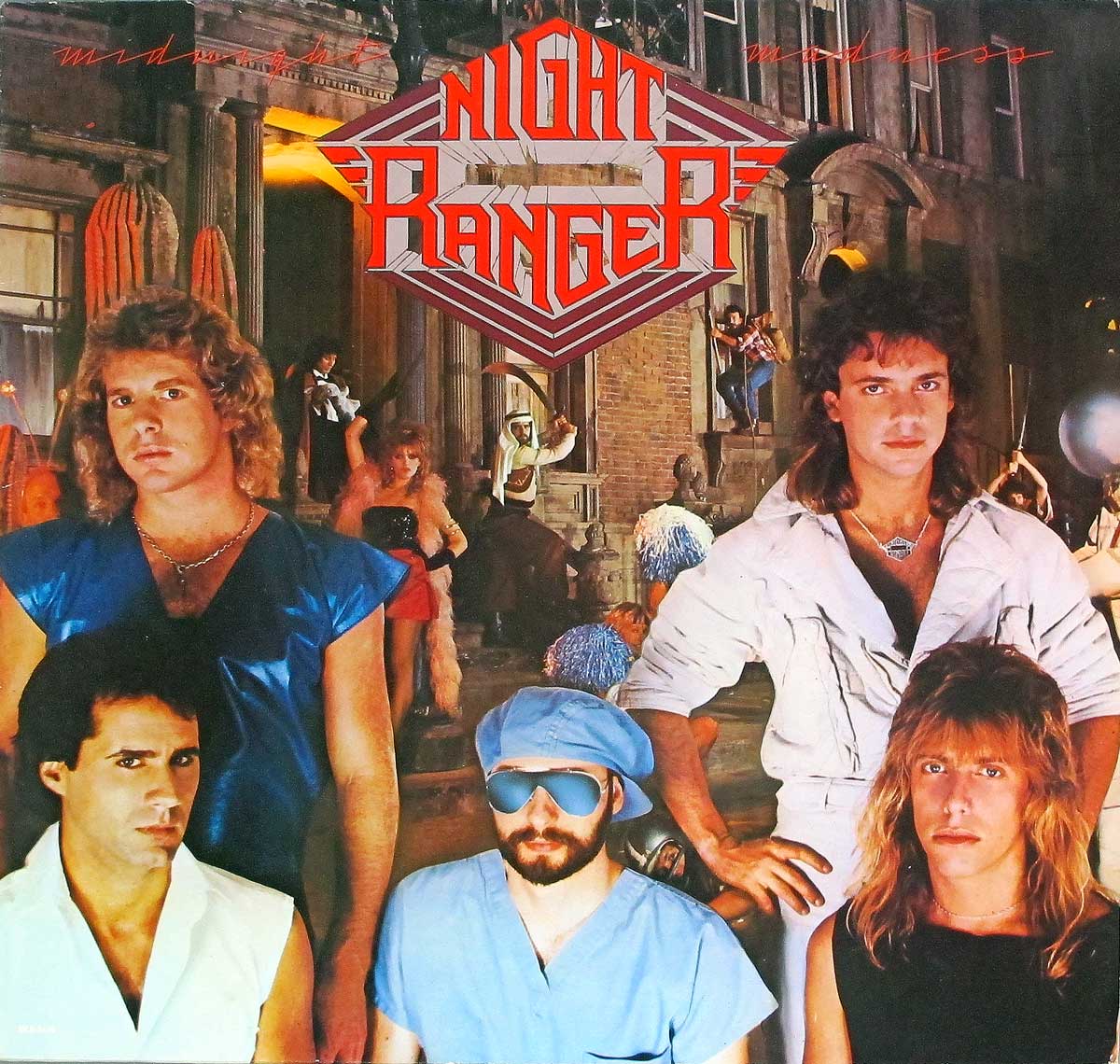 Album Front cover Photo of NIGHT RANGER MIDNIGHT MADNESS ORIG GERMANY https://vinyl-records.nl/