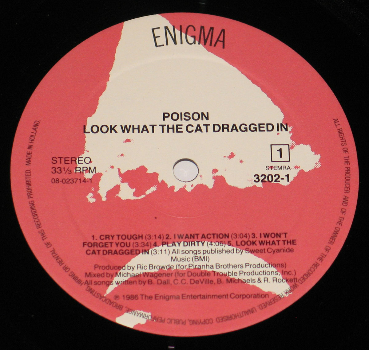 Poison First Album Poison's debut explodes onto the scene with