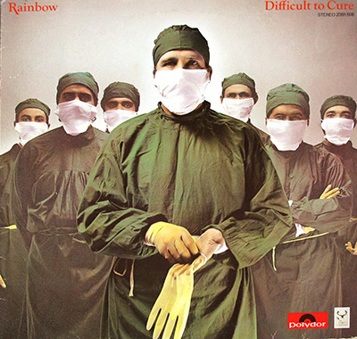 RAINBOW - Difficult to Cure album front cover vinyl record