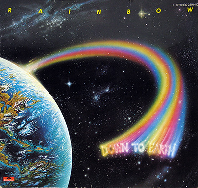 RAINBOW - Down To Earth album front cover vinyl record